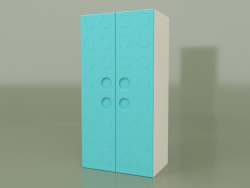 Armoire double (Aqua)