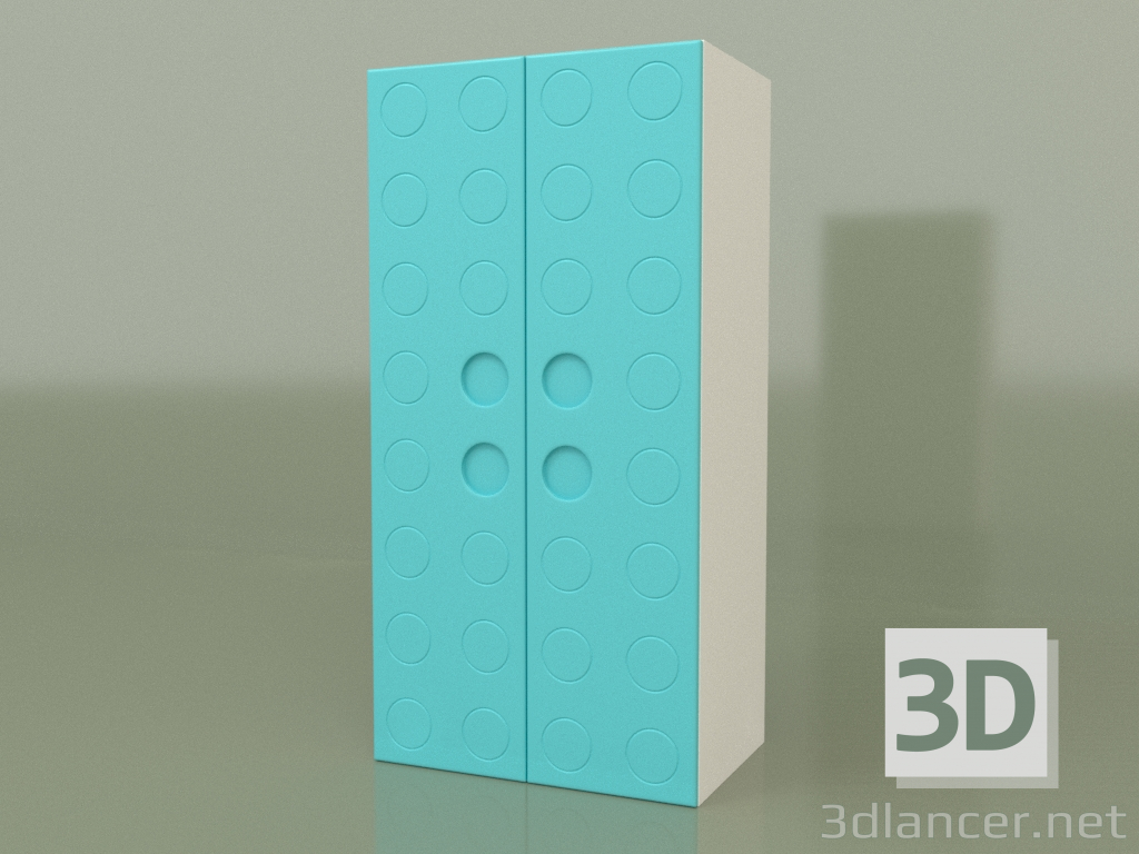 Modelo 3d Armário duplo (Aqua) - preview