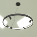 3d model Chandelier LOOP D740 4000K BK 12031 - preview