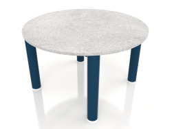 Table basse D 60 (Gris bleu, DEKTON Kreta)