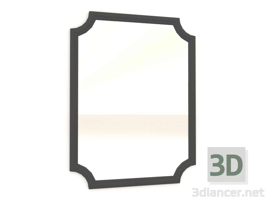 modello 3D Specchio 72 cm (LAD0207BLK) - anteprima