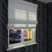 3d Five different Roman shades with five different shaders model buy - render