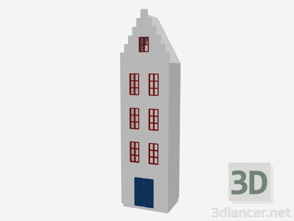 3d model Armario para niños de Bruselas (010,004) - vista previa