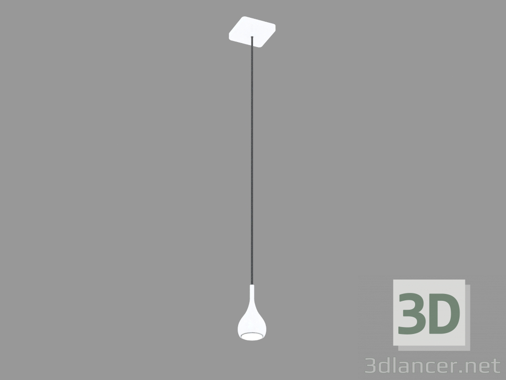 3d model Ceiling lighting fixture D75 A01 01 - preview