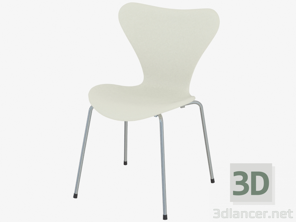 3d model Silla de cuero Serie 7 - vista previa