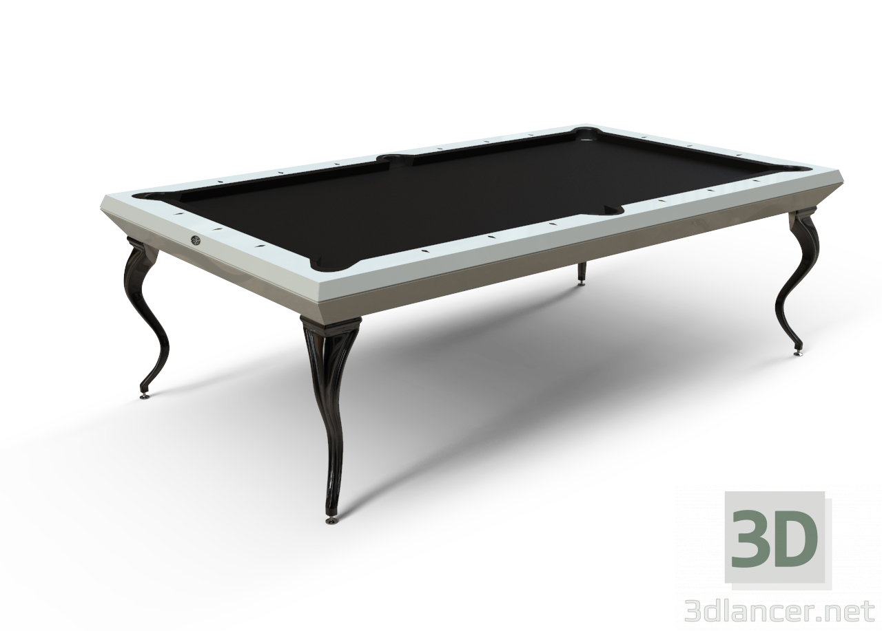 3D Modell EXKLUSIVER POOLTISCH CAVICCHI OPERA BILLARD 8ft - Vorschau