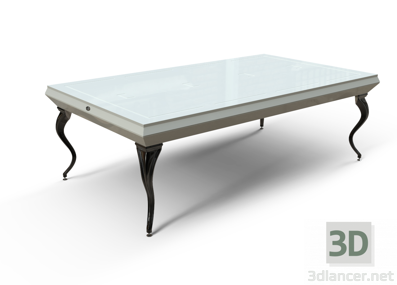 modello 3D BILIARDO TAVOLO ESCLUSIVO CAVICCHI OPERA BILLIARD 8ft - anteprima