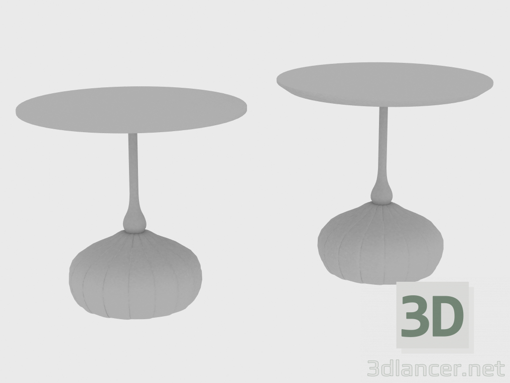 3d модель Столик кавовий BAG SMALL TABLE RADIANT (d50xH45) – превью