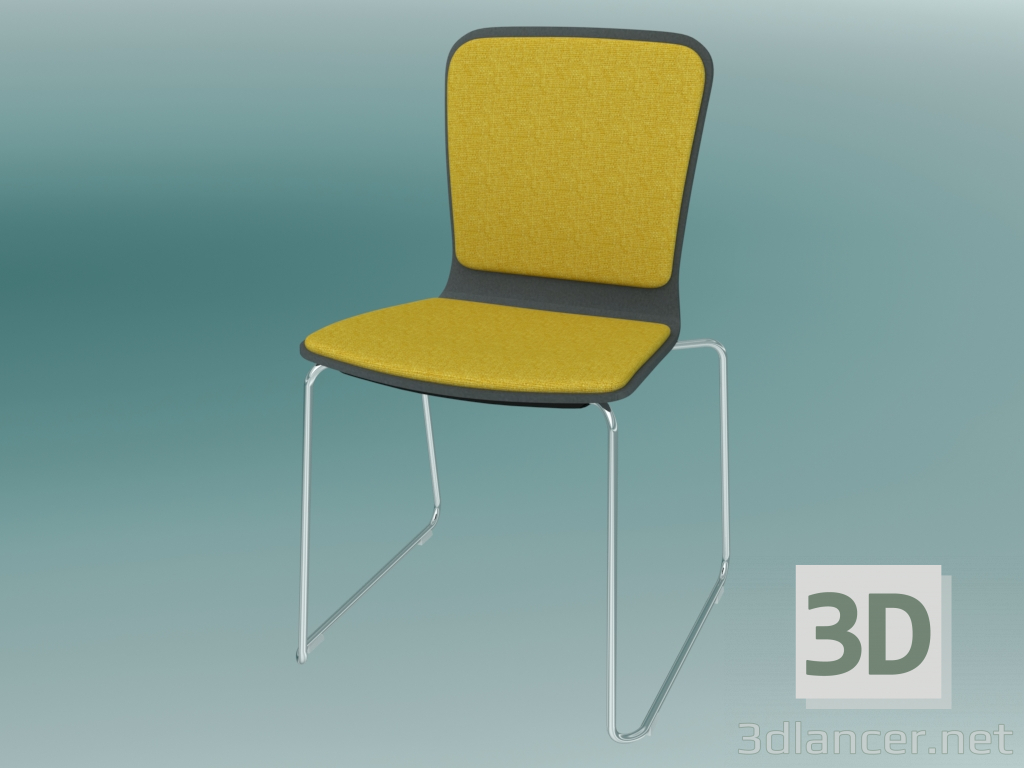 3d model Silla de visitante (K33V3) - vista previa