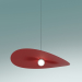 3d model Pendant lamp Plissè Vogue (Big, Red) - preview