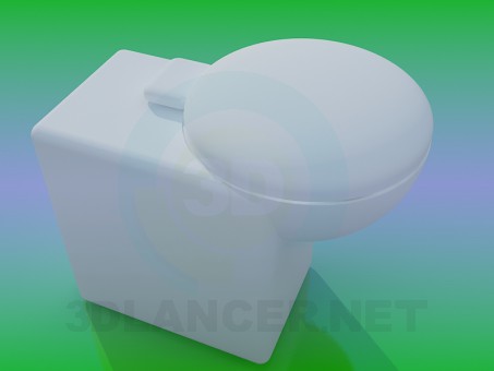 modello 3D WC - anteprima