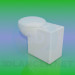 modello 3D WC - anteprima