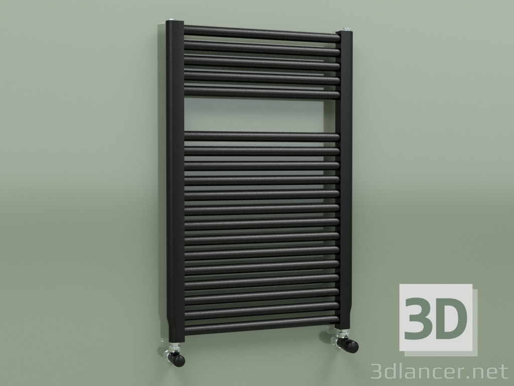 modello 3D Scaldasalviette NOVO (764x500, Nero - RAL 9005) - anteprima