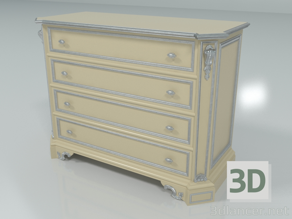 modèle 3D Commode (art. F19 T) - preview