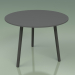 3d model Coffee table 013 (Metal Smoke, HPL Gray) - preview