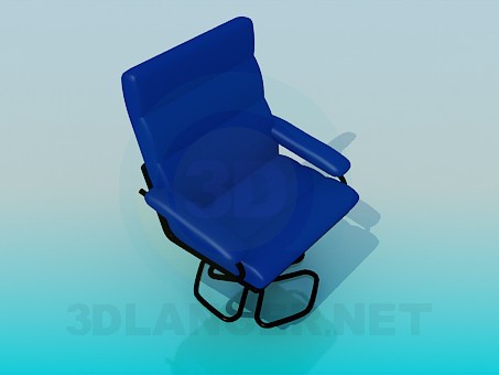 3d model Silla cómoda - vista previa