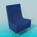 3d model Sillón bajo - vista previa