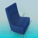 3d model Sillón bajo - vista previa