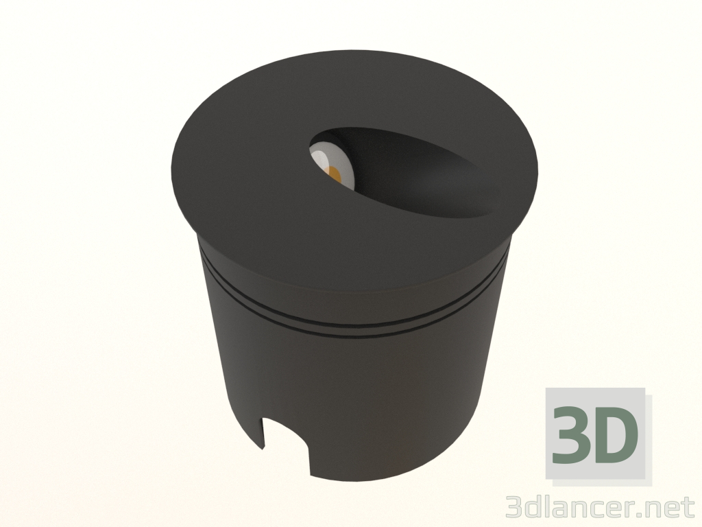 3d model Recessed street lamp (7022) - preview