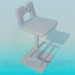 3d model Bar chair - preview