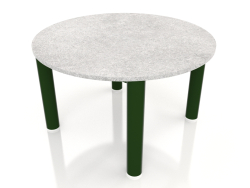 Mesa de centro D 60 (verde garrafa, DEKTON Kreta)