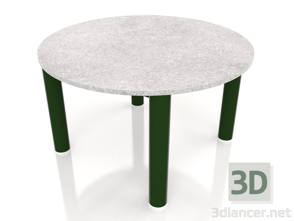 modello 3D Tavolino D 60 (Verde bottiglia, DEKTON Kreta) - anteprima