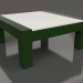 3d model Mesa auxiliar (Verde botella, DEKTON Sirocco) - vista previa