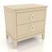 3d model Bedside table (RAL 1015, option 2) - preview