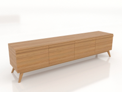 TV stand LARGE 2000 mm (natural oak)