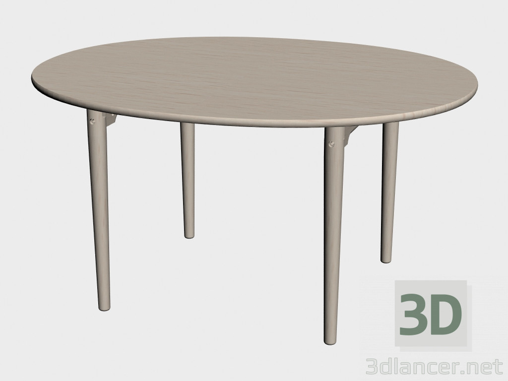 3D Modell Esstisch (ch337) - Vorschau