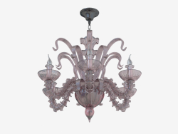 vidro candelabro (S110188 6red)