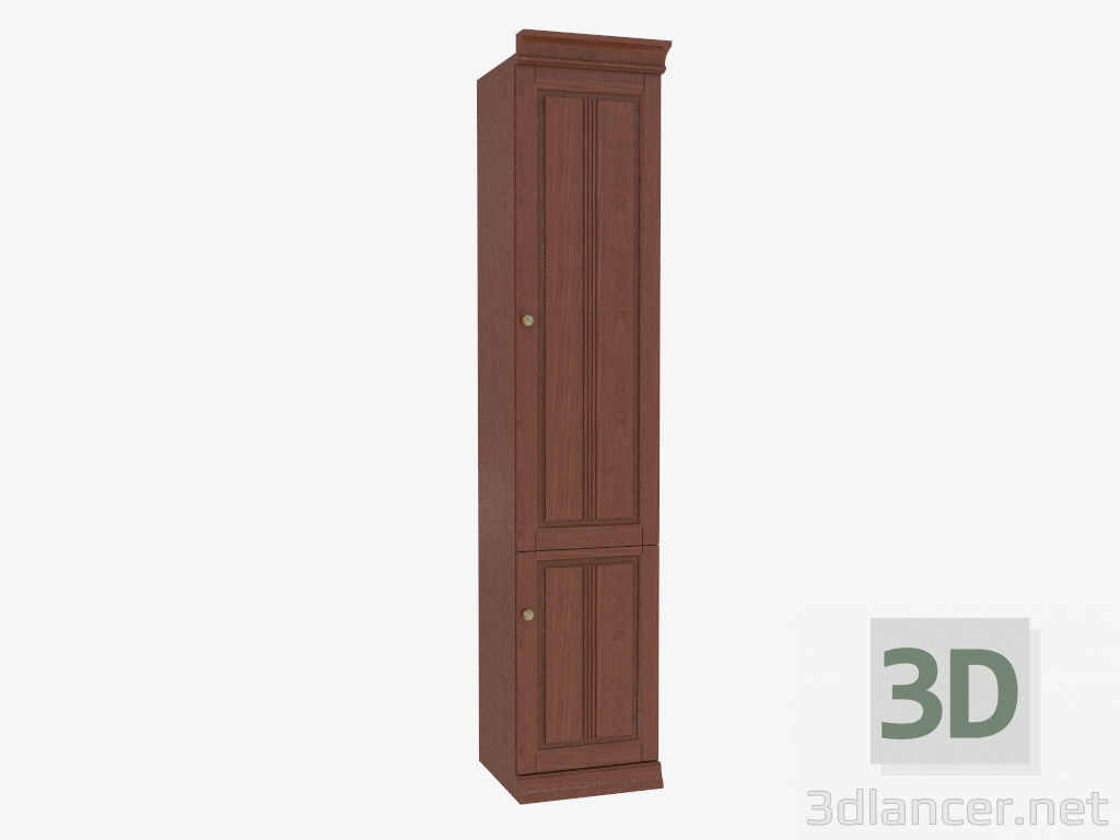 3d model La estantería es estrecha (3841-29) - vista previa