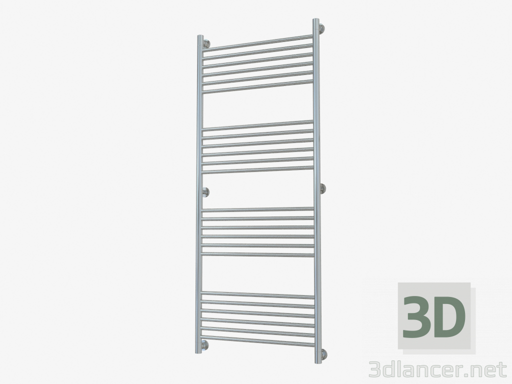 3d model Heated towel rail Bohemia straight line (1500x600) - preview