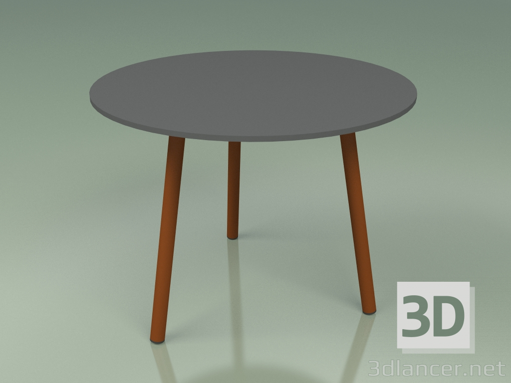 Modelo 3d Mesa de centro 013 (Metal Rust, HPL Gray) - preview