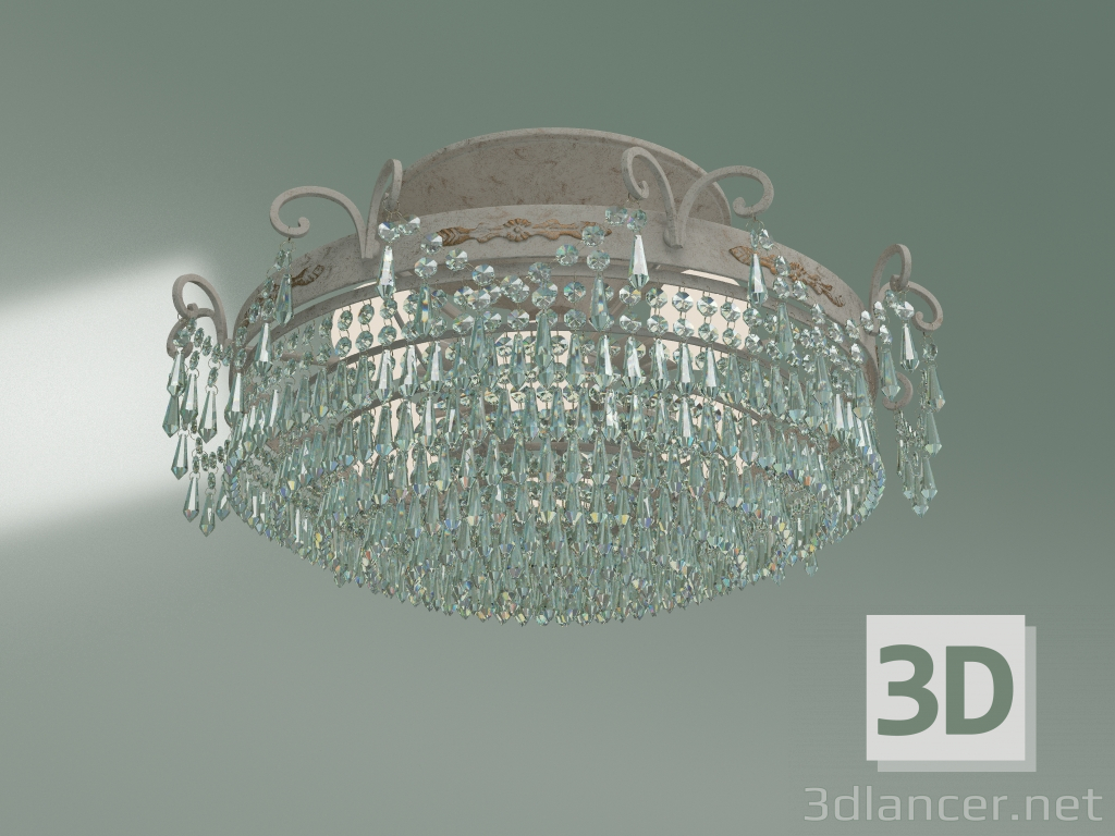 modello 3D Lampadario a soffitto 305-8 (Strotskis) - anteprima