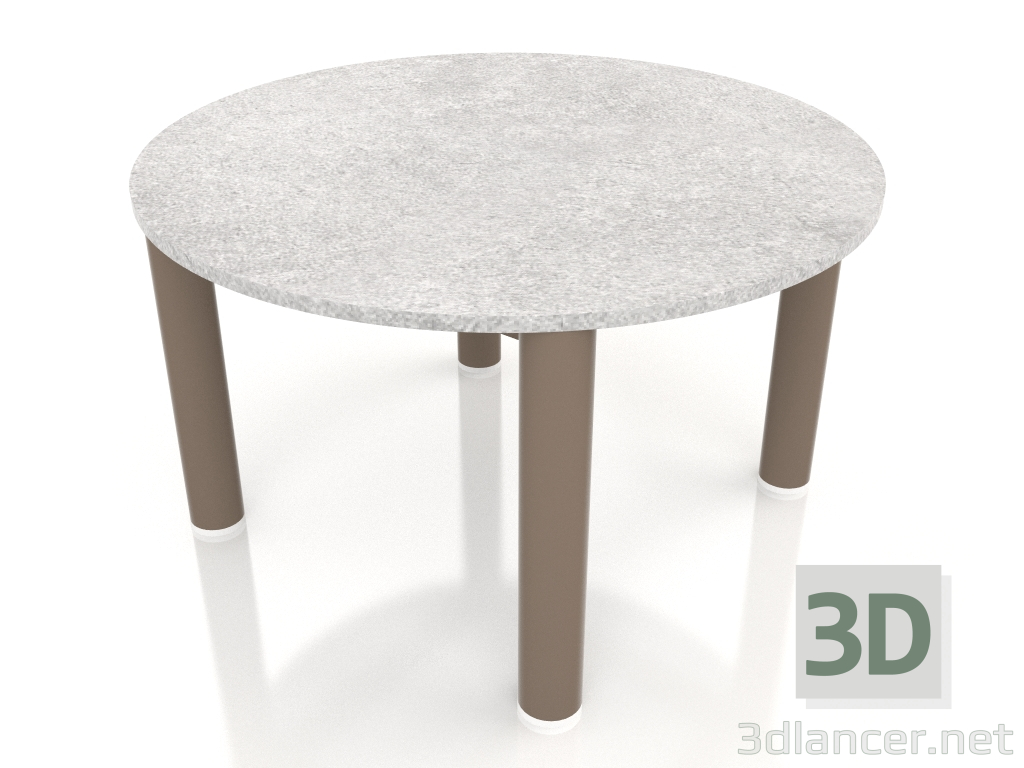 Modelo 3d Mesa de centro D 60 (Bronze, DEKTON Kreta) - preview