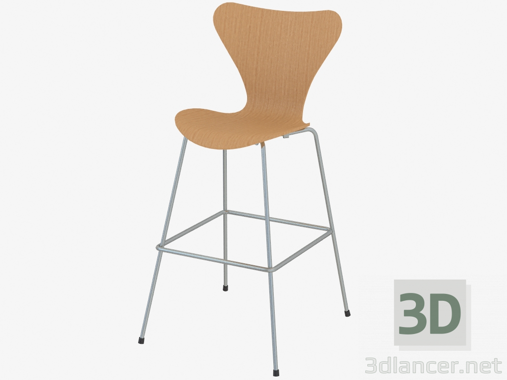 3d model Bar Series 7 (H 1120) - preview