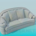 3D Modell Sofa - Vorschau