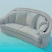 3D Modell Sofa - Vorschau