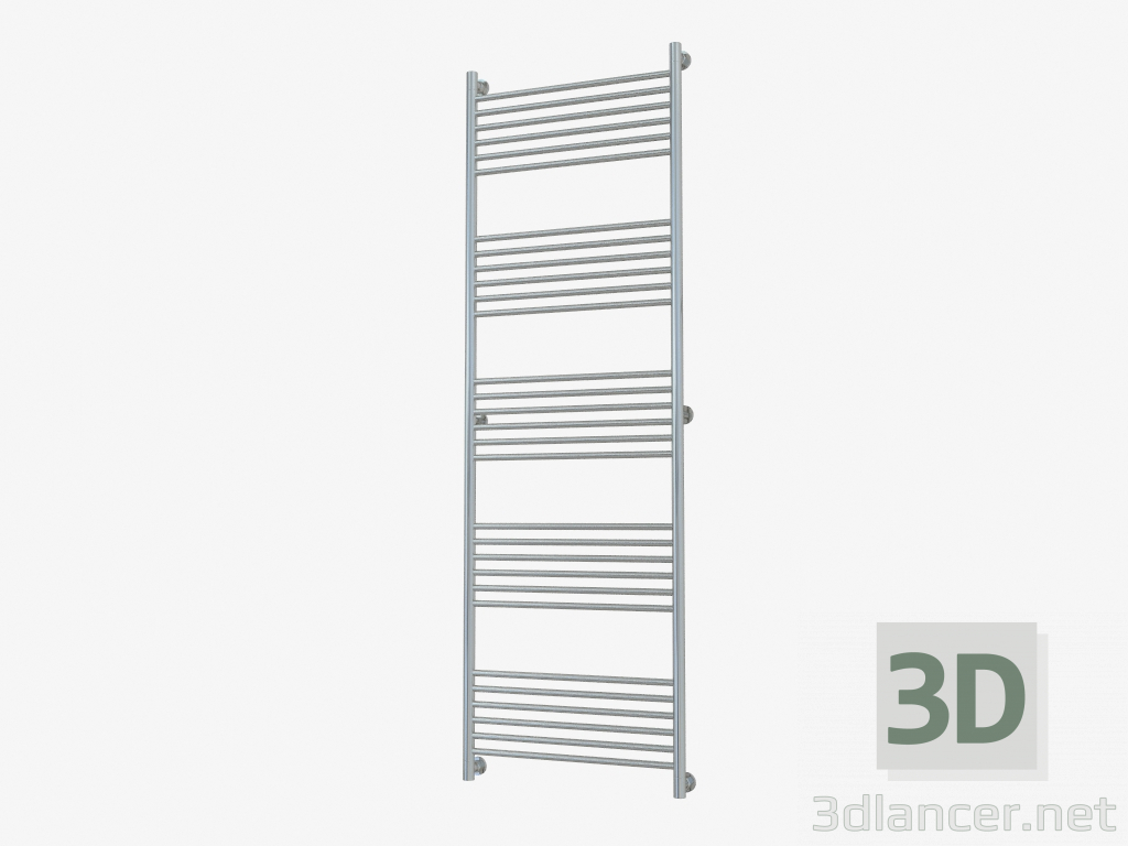 3d model Heated towel rail Bohemia straight (1900x600) - preview