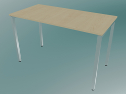 Tavolo rettangolare con gambe quadrate (1200x600mm)