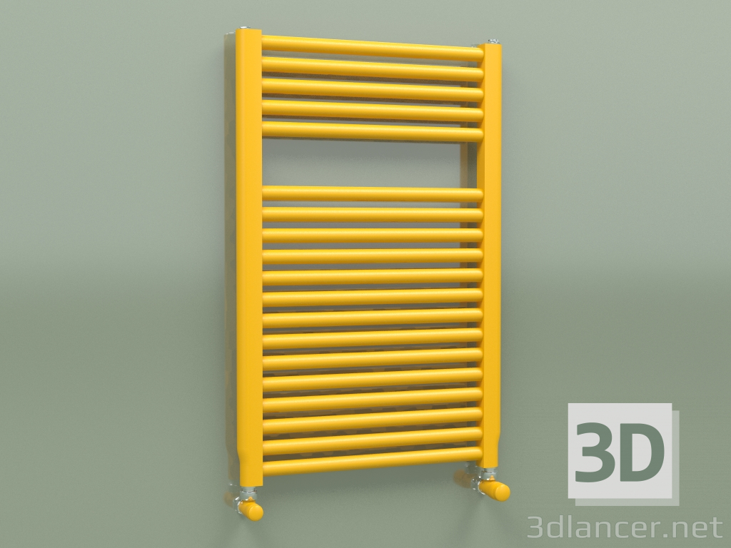 3d модель Полотенцесушитель NOVO (764x500, Melon yellow - RAL 1028) – превью