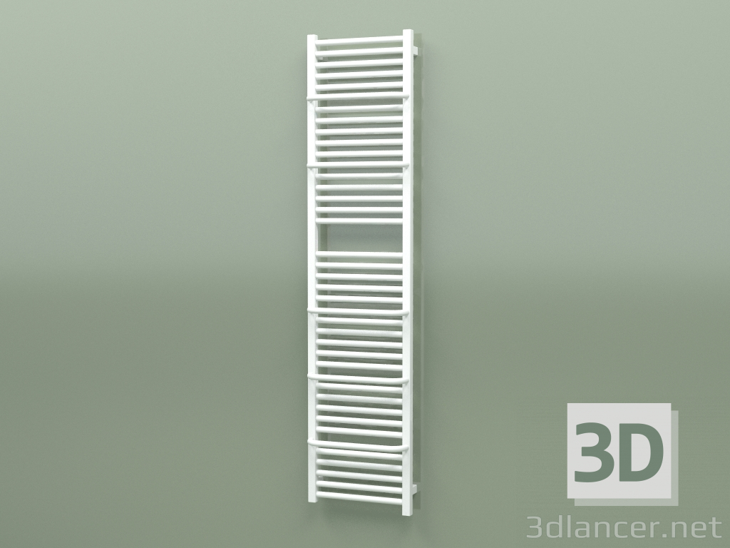 3d model Barra de toalla con calefacción Lima One (WGLIE170040-S8, 1700x400 mm) - vista previa