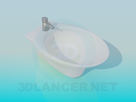 3d model Bidet - preview