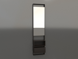 Miroir ZL 16 (bois brun foncé)