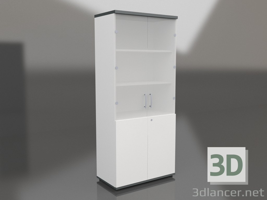 3d model Vitrina Estándar A5404HZW (801x432x1833) - vista previa