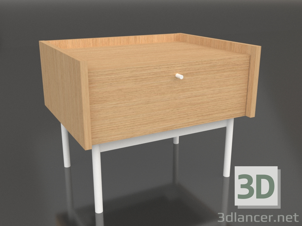 3D Modell Nachttisch 500x400x400 - Vorschau