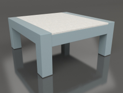 Table d'appoint (Bleu gris, DEKTON Sirocco)