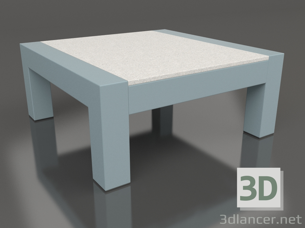 modèle 3D Table d'appoint (Bleu gris, DEKTON Sirocco) - preview