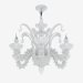 Modelo 3d vidro candelabro (S110188 6white) - preview